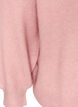 Cardigan in zacht breisel met goudkleurige knopen, Rood, Packshot image number 3