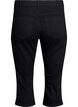 Emily slim fit denim capribroek, Zwart, Packshot image number 1