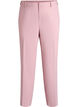 Op maat gemaakte broek met een hoge taille en straight-fit, Roze, Packshot image number 0