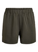 Korte broek met losse pasvorm en zakken, Groen, Packshot image number 0