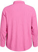 FLASH - Shirt met textuur, Roze, Packshot image number 1