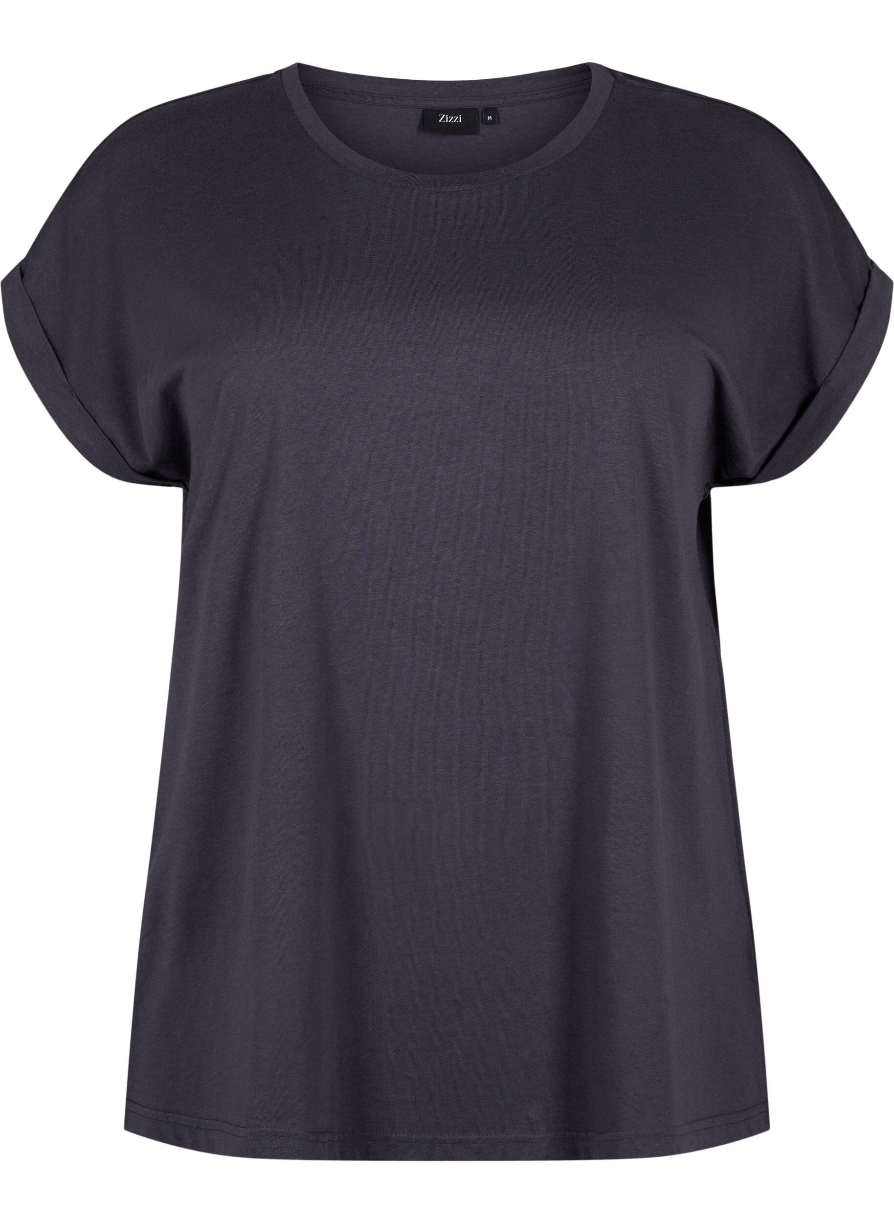 T-shirt met korte mouwen van katoenmix
