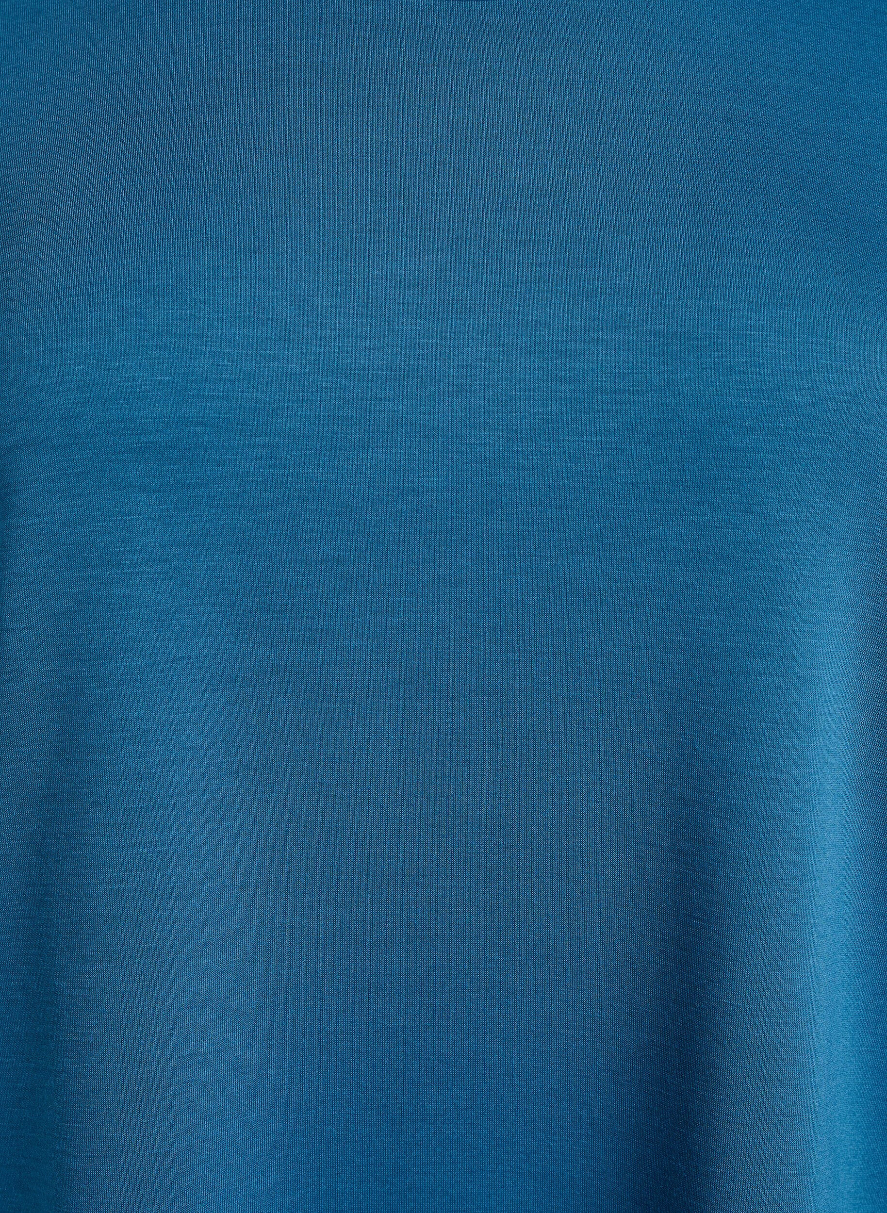 ZizziT-shirt in modalmix, Blauw, Packshot image number 2