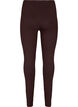 Basic legging in viscose, Bruin, Packshot image number 1