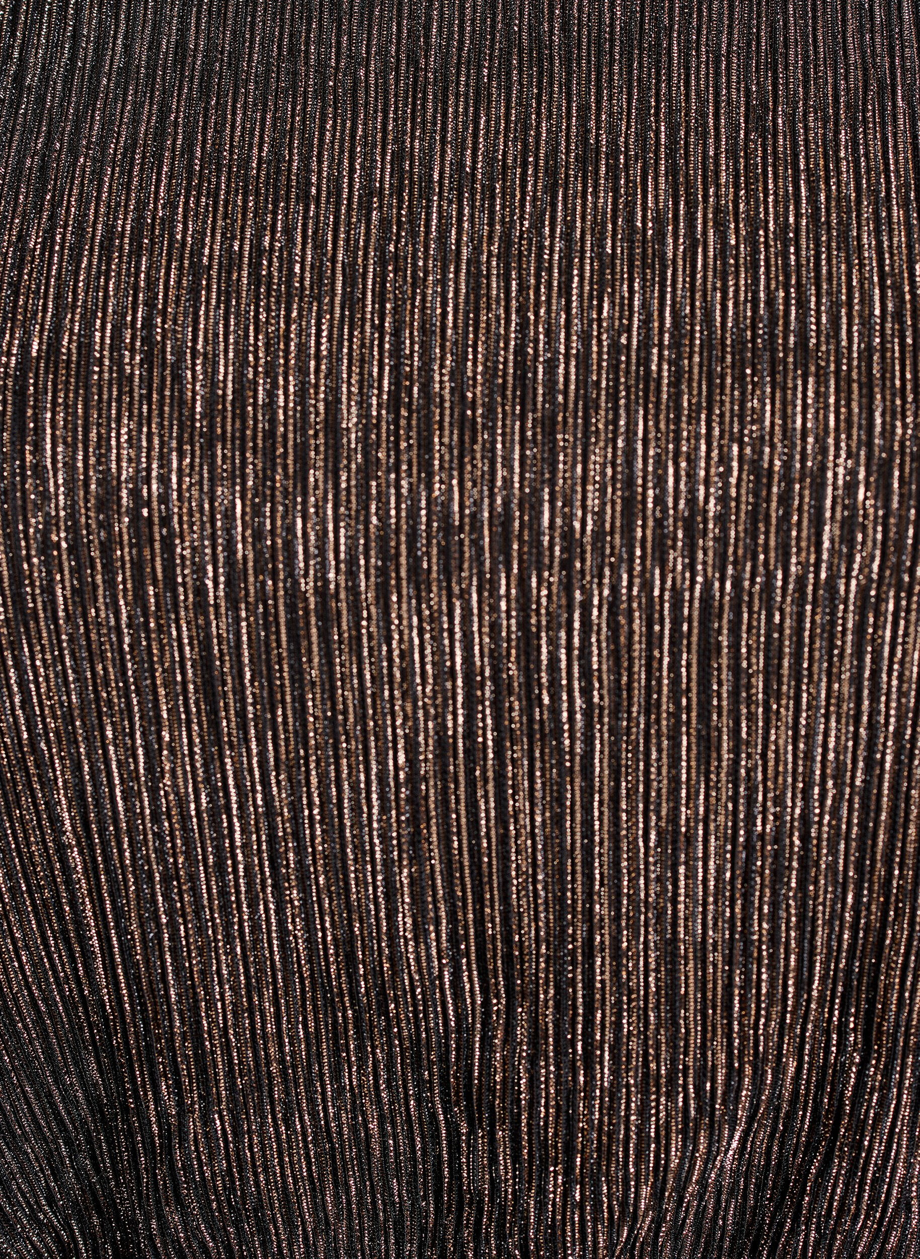 ZizziJurk met glitterstrepen en lange mouwen, Zwart, Packshot image number 2