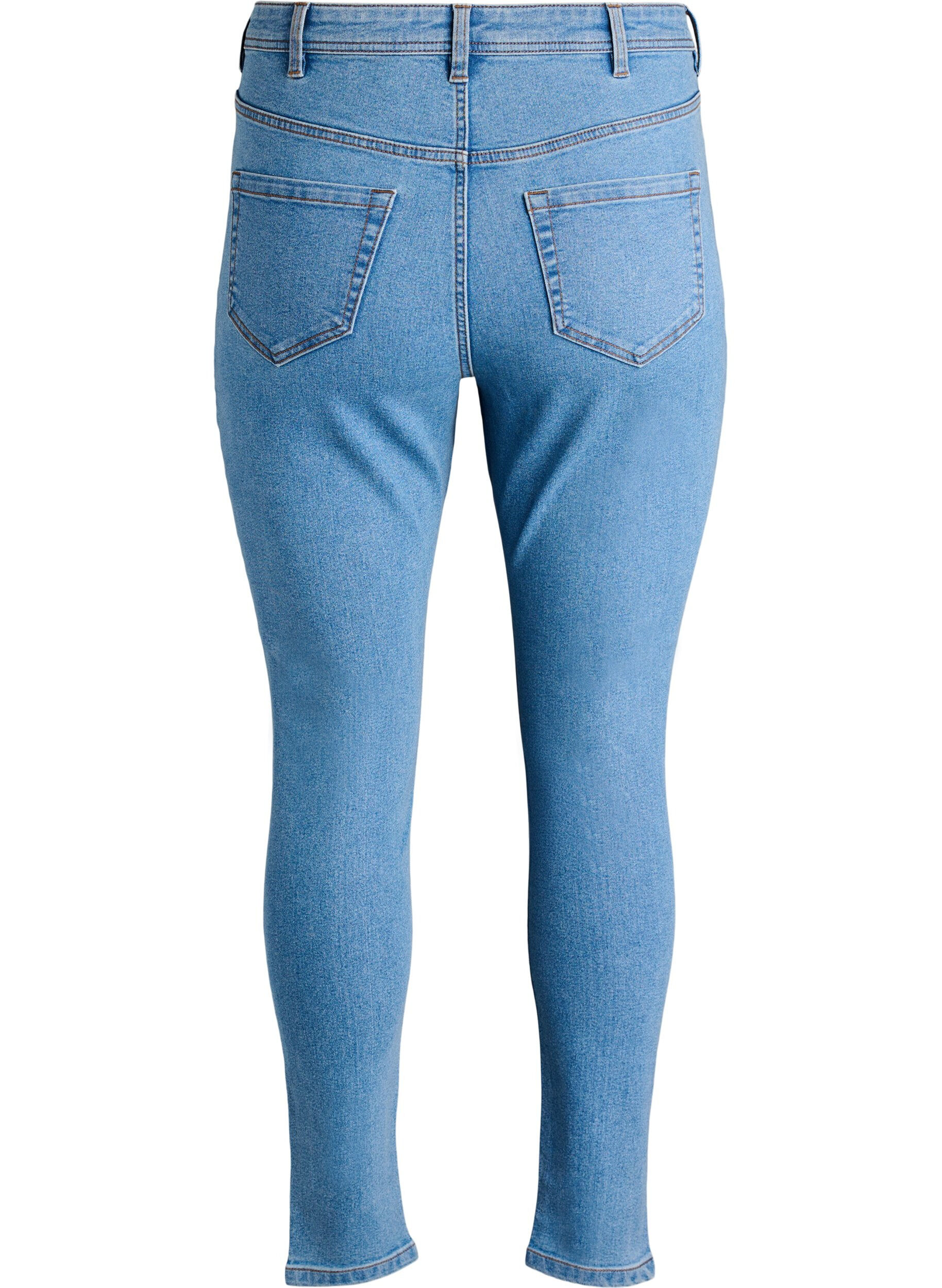 ZizziJeans met superstrakke pasvorm, Blauw, Packshot image number 1