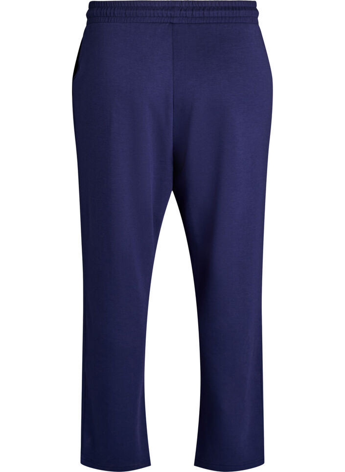 Losse broek van modalmix, Blauw, Packshot image number 1