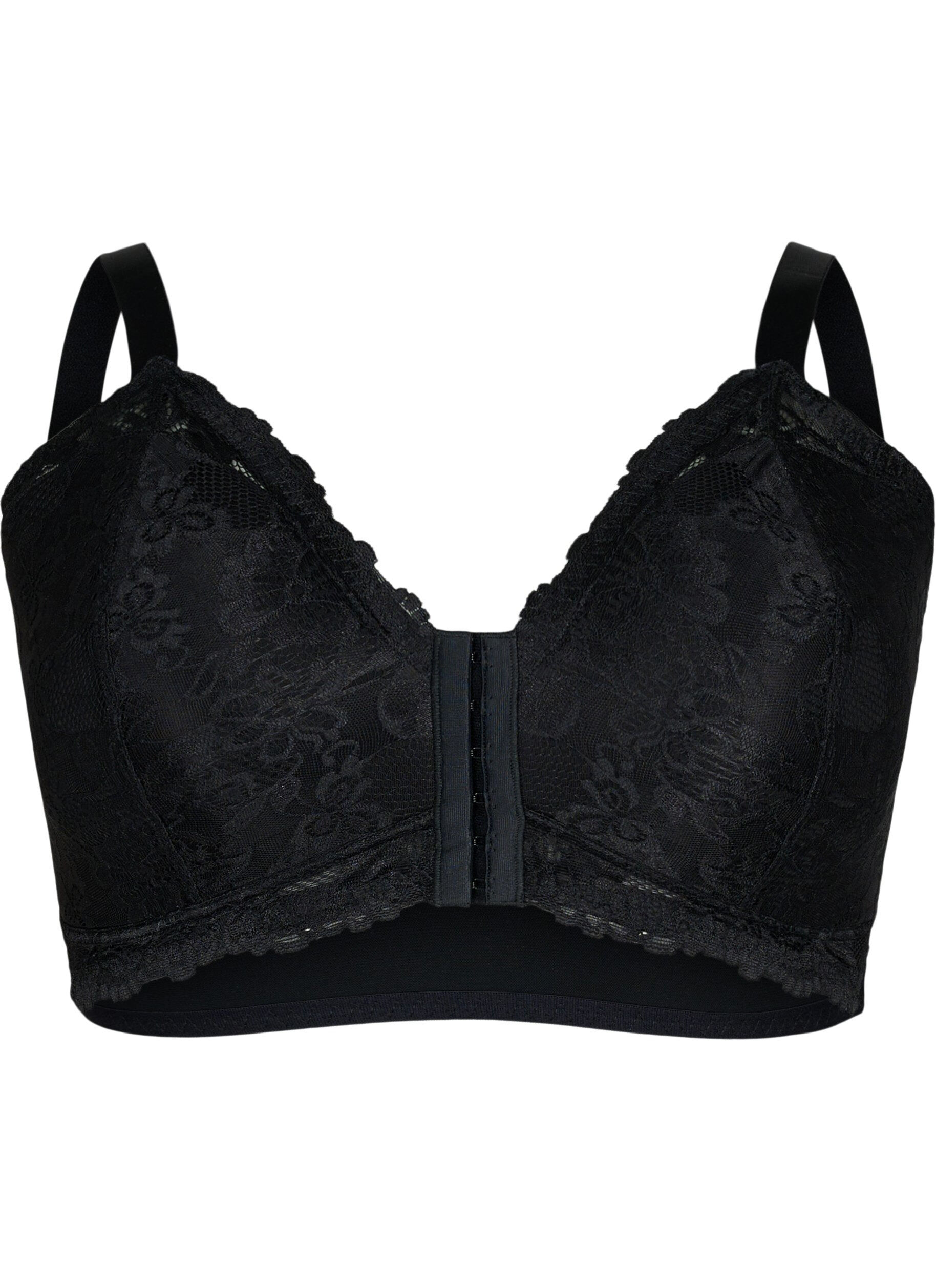 Soutien-gorge en dentelle avec fermeture frontale