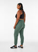Losse trainingsbroek met zakken, Groen, Model image number 1