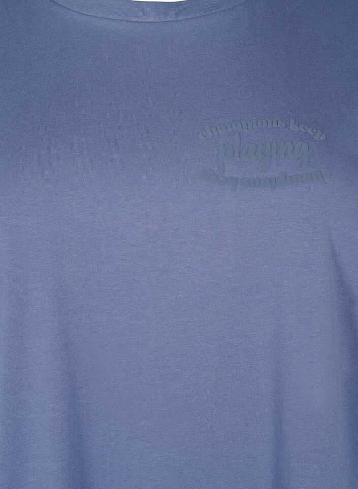 Sportief T-shirt in biologische katoen, Vintage In W. Champ, Packshot