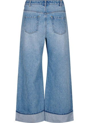 ZizziWijde jeans met omgeslagen pijpen, L.B.Denim, Packshot image number 1