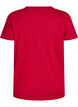 Kerst T-shirt van biologisch katoen, Rood, Packshot image number 1