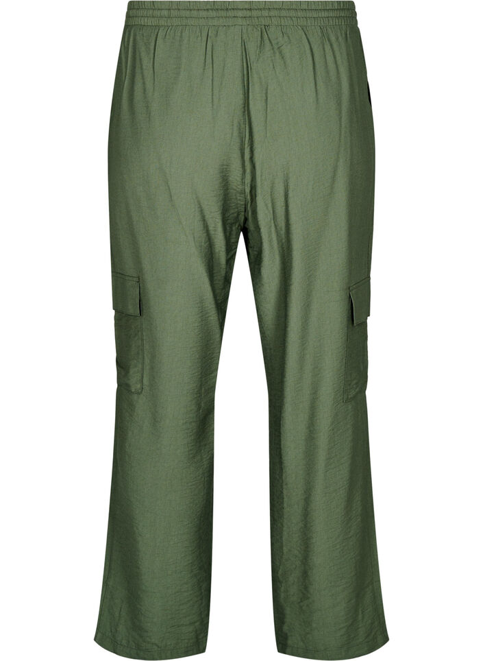 Cargo broek met hoge taille, Thyme, Packshot