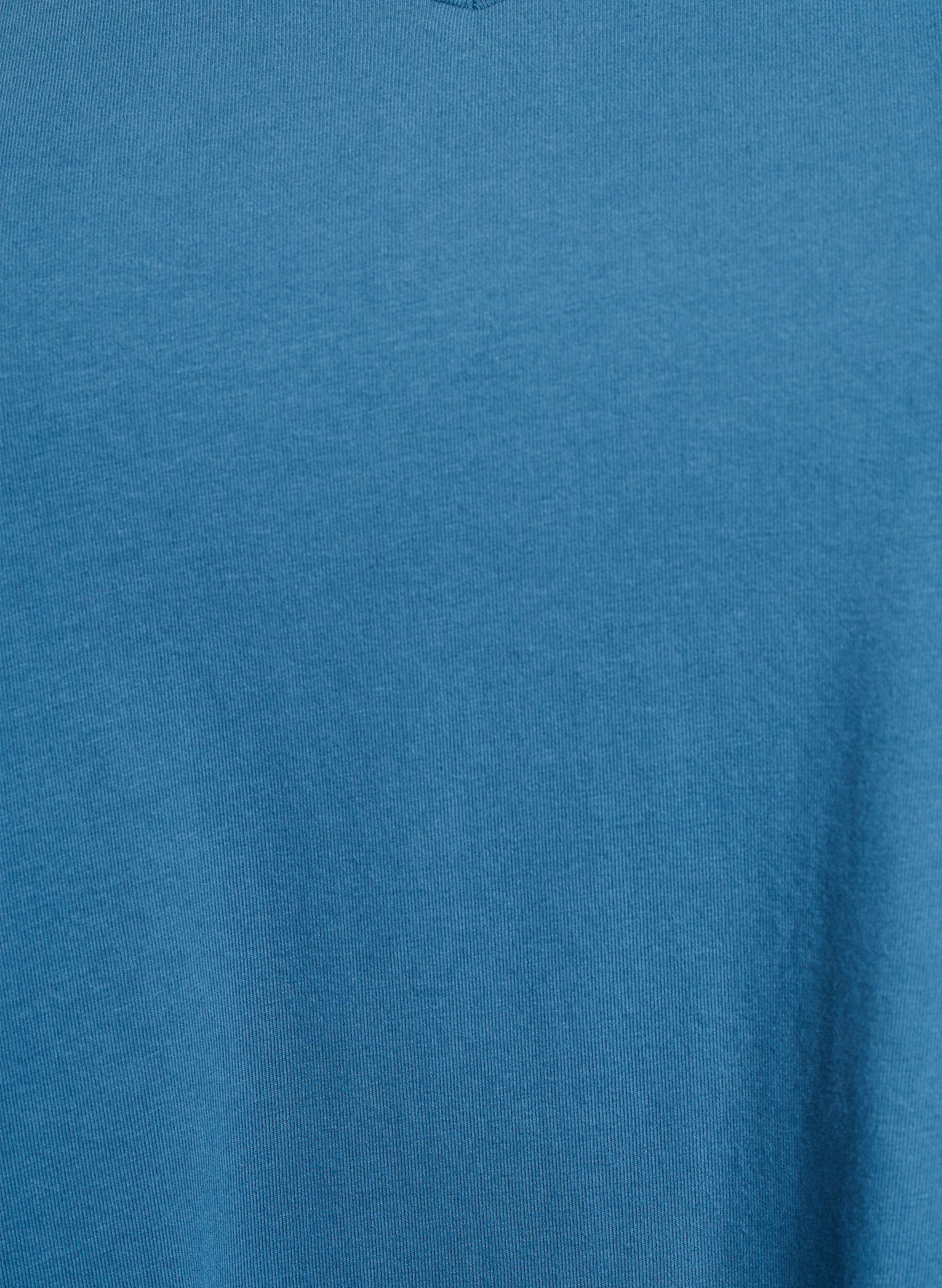 ZizziEffen basic katoenen T-shirt, Grijs, Packshot image number 2