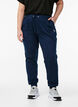 Losse trainingsbroek met zakken, Blauw, Model image number 2