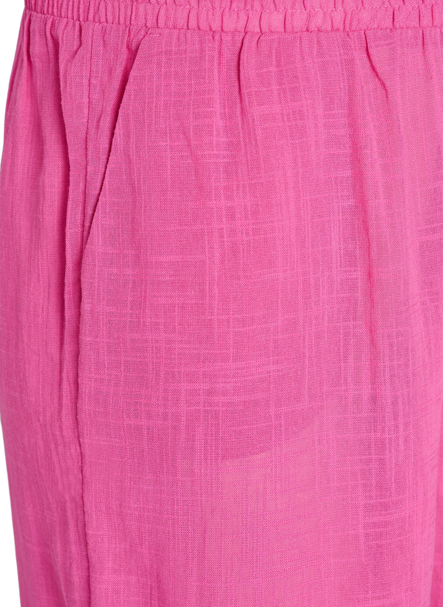 ZizziFLASH - Broek met rechte pijpen en een hoge taille, Roze, Packshot image number 2