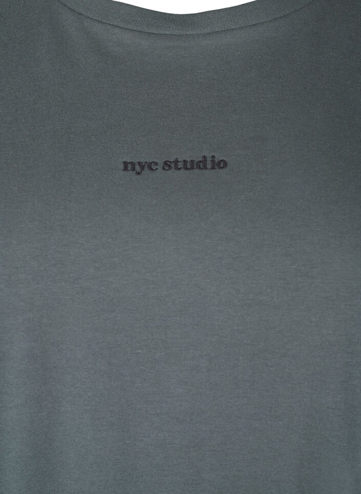 Sportief T-shirt in biologische katoen, , Packshot image number 2