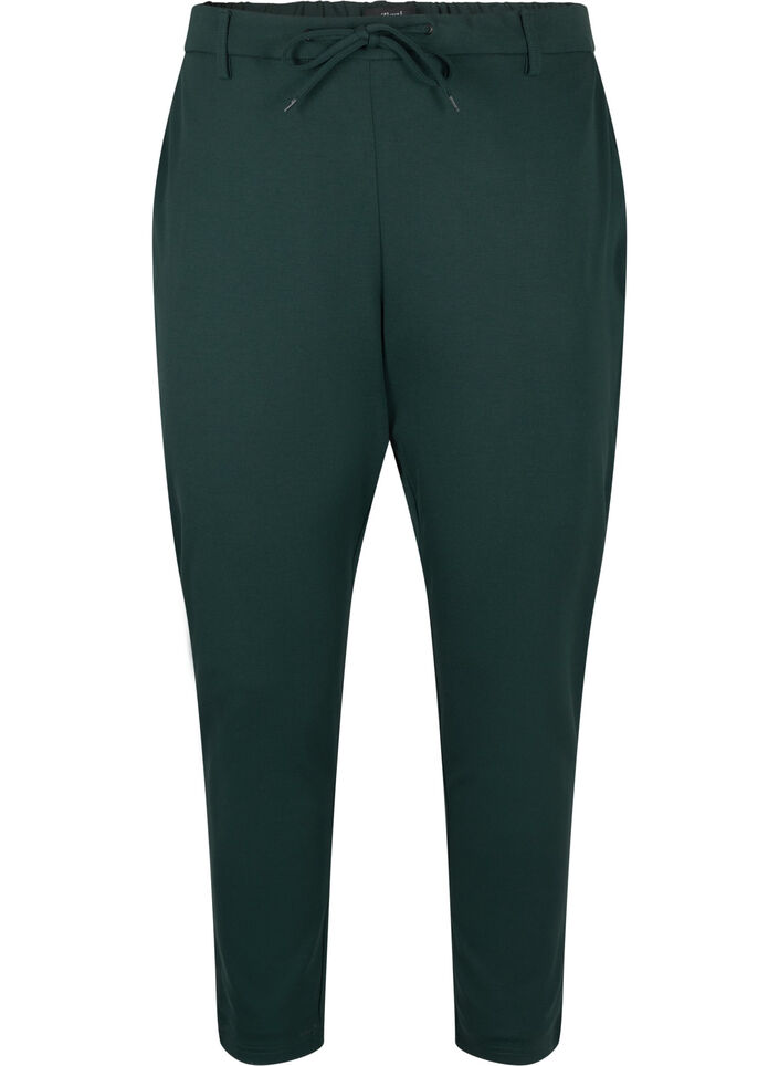 Cropped Maddison broek, Groen, Packshot image number 0