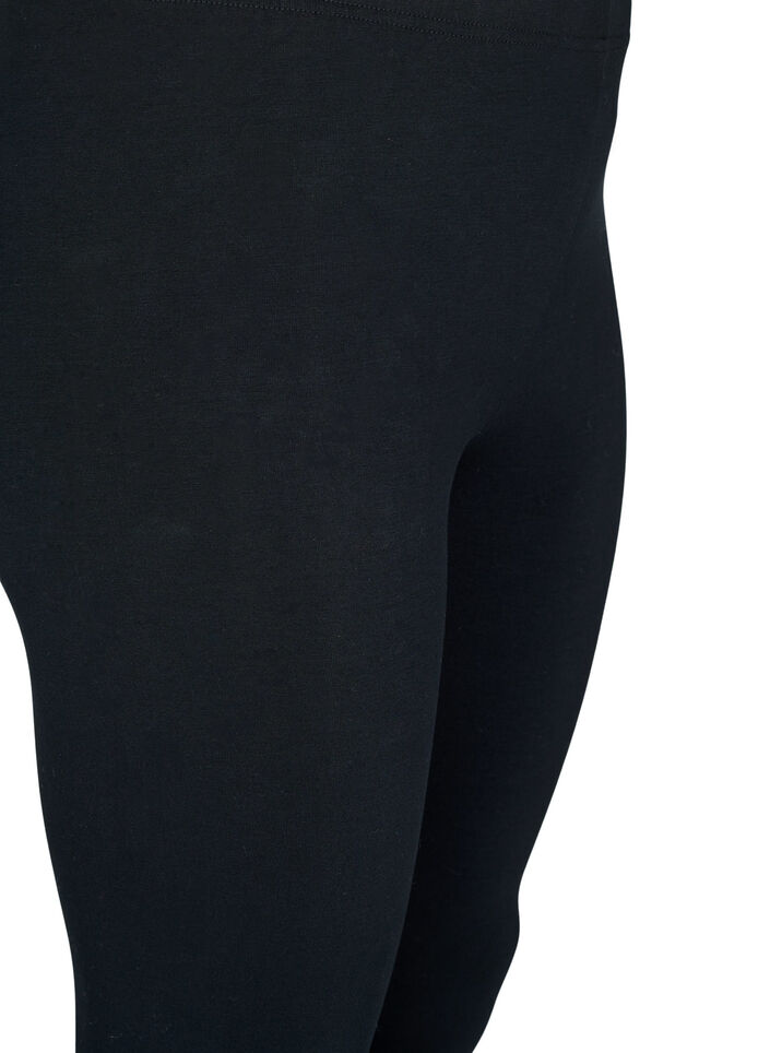 Leggings basiques en viscose, Noir, Packshot image number 2