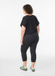 Strakke sportlegging, Zwart, Model image number 2