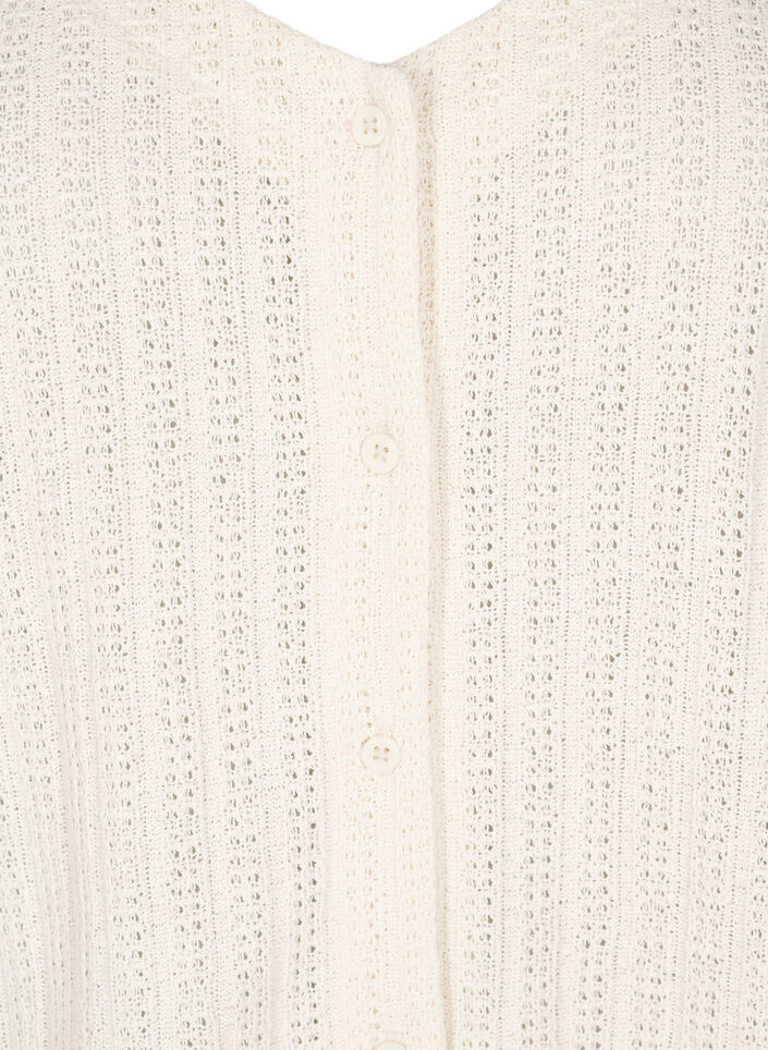 Cardigan met korte mouwen, Buttercream, Packshot