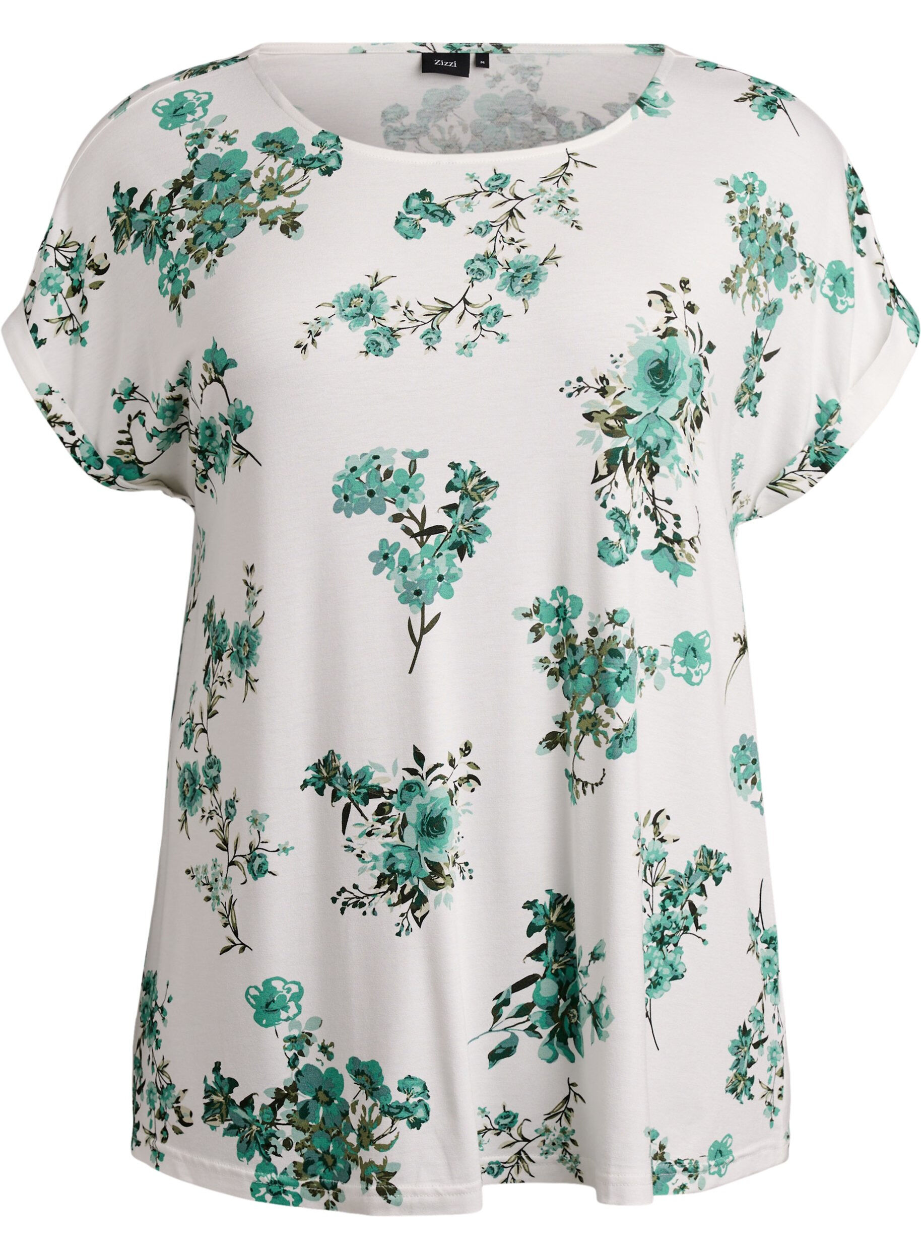 T-shirt met bloemenprint