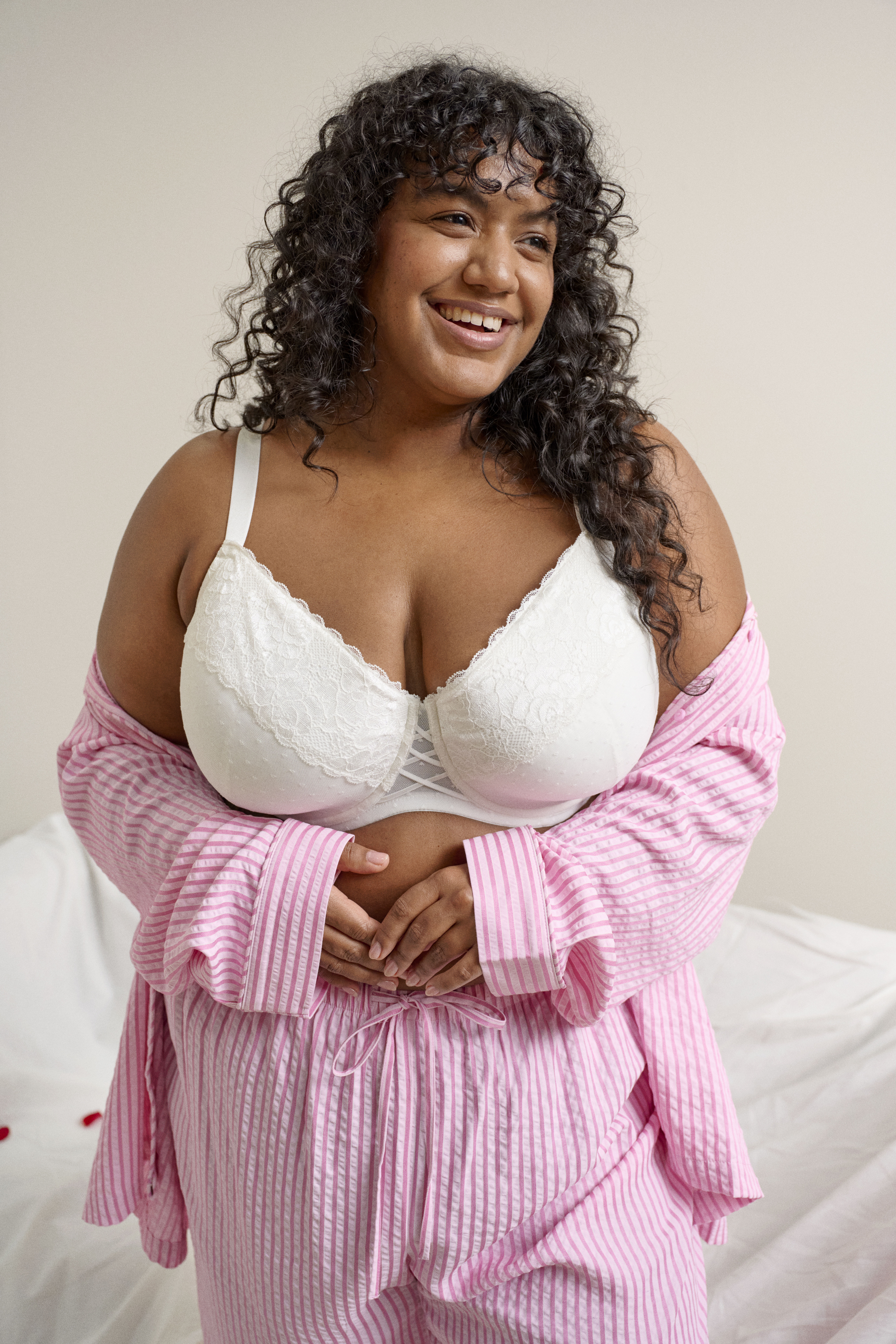 ZizziGestreepte pyjama, , Model