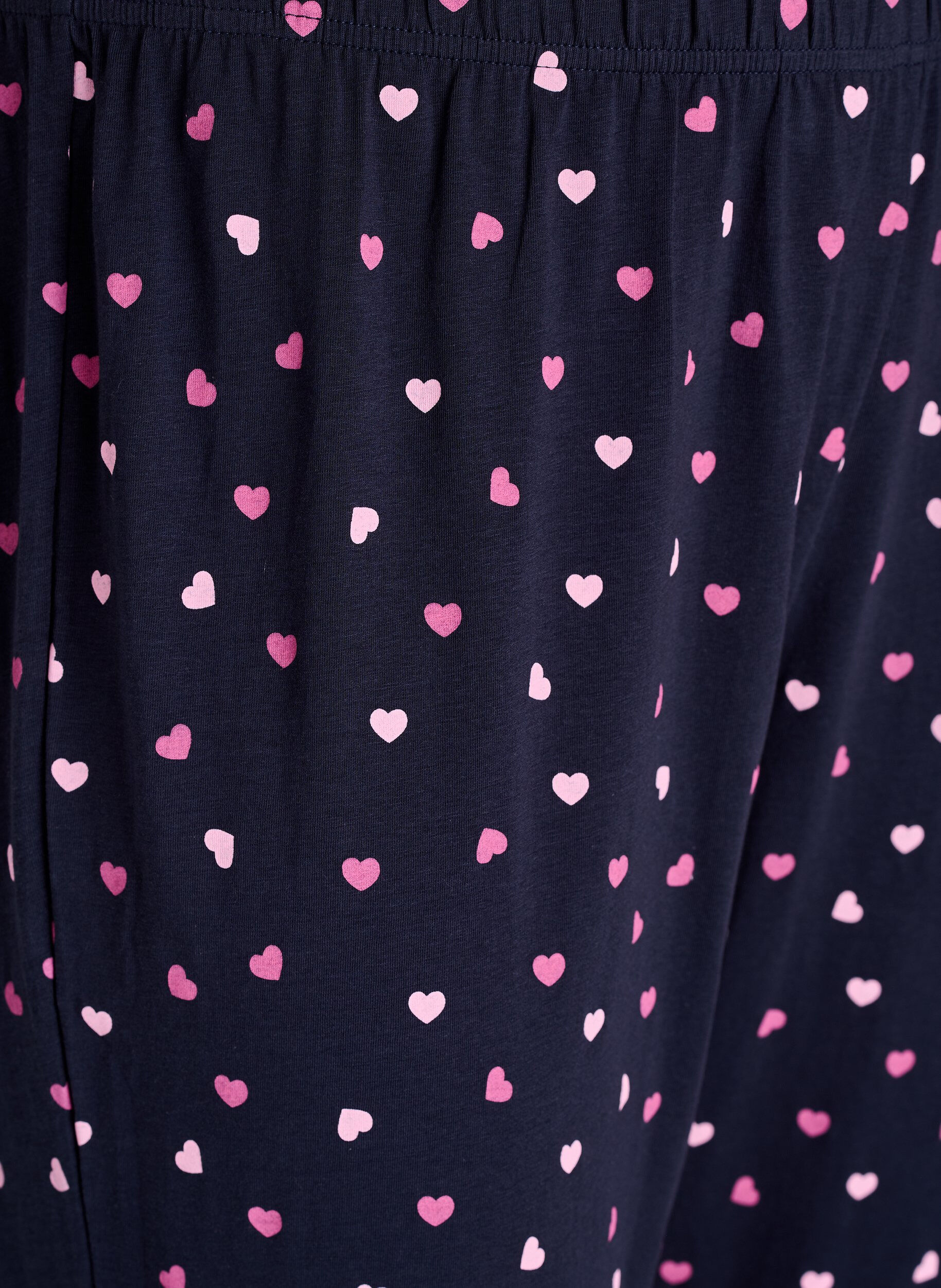 ZizziBedrukte pyjamabroek, Blauw, Packshot image number 2