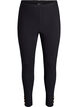 Leggings met knopen aan de onderkant, Zwart, Packshot image number 0