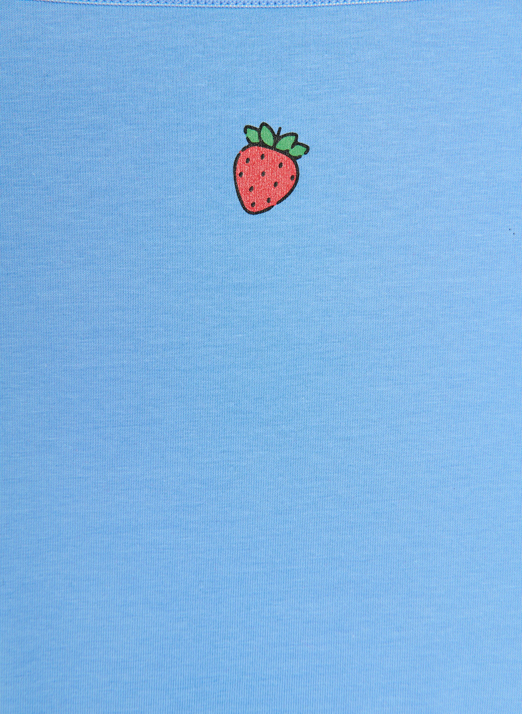 Zizzi7-pack hipsterslip met normale taille, Rood, Packshot image number 5