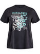 T-shirt in biologisch katoen met een coole print, Grijs, Packshot image number 0