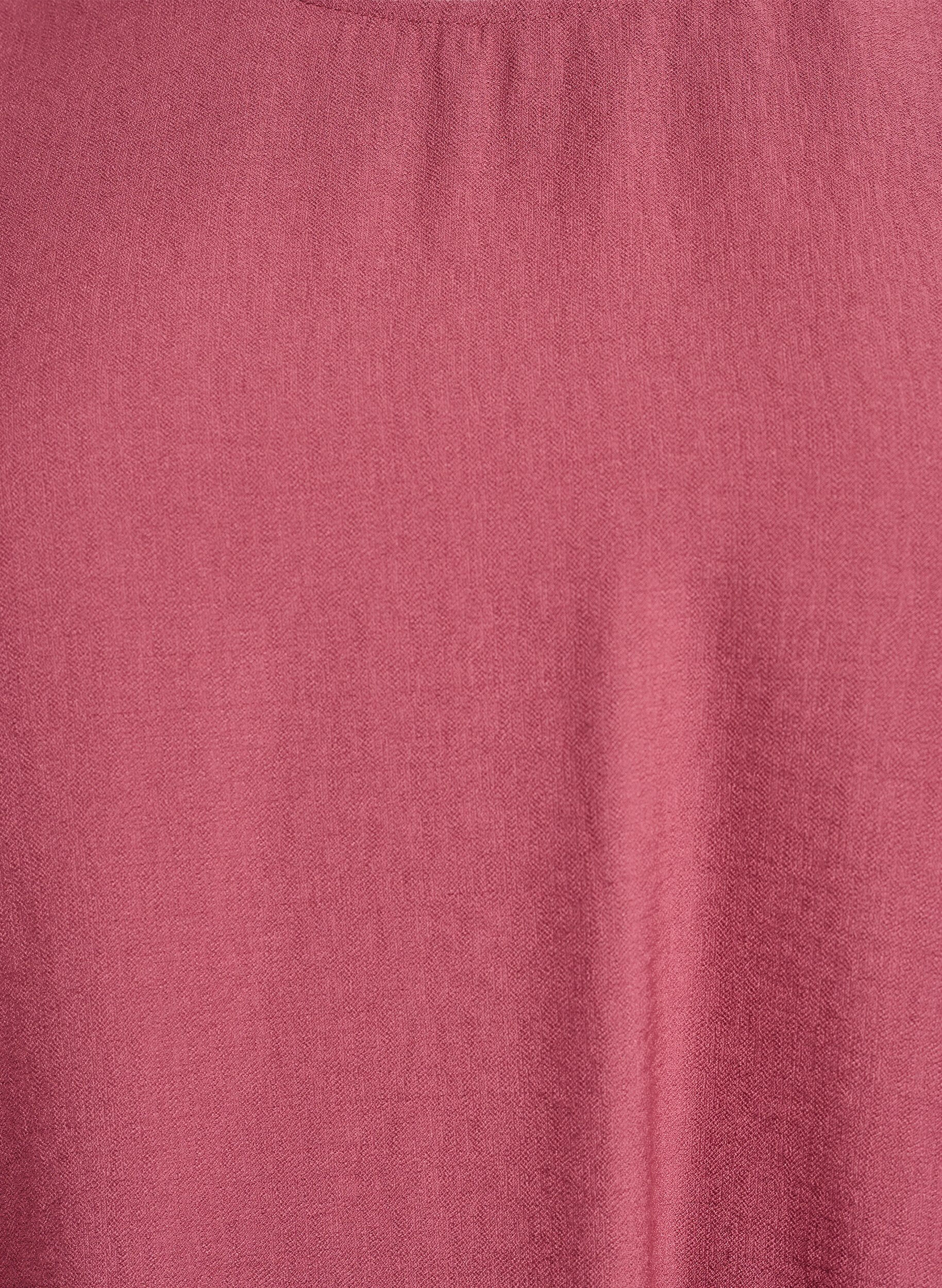 ZizziViscose blouse met lange mouwen, Roze, Packshot image number 2