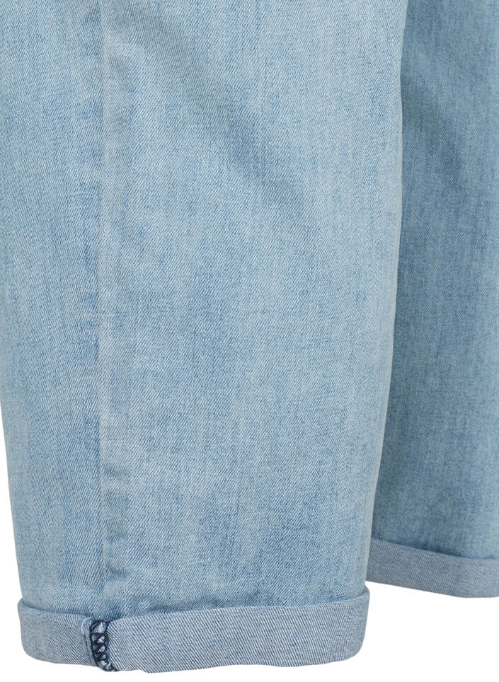7/8 jeans met hoge taille, Blauw, Packshot image number 3