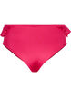 Bikinislip met ruches, Roze, Packshot image number 1
