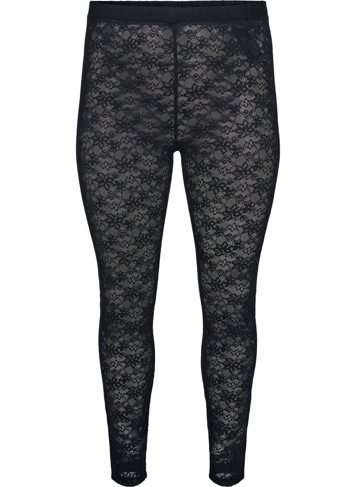 Kantleggings, Zwart, Packshot image number 0