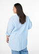 Gestreepte tuniek met 3/4 mouwen, Blauw, Model image number 2