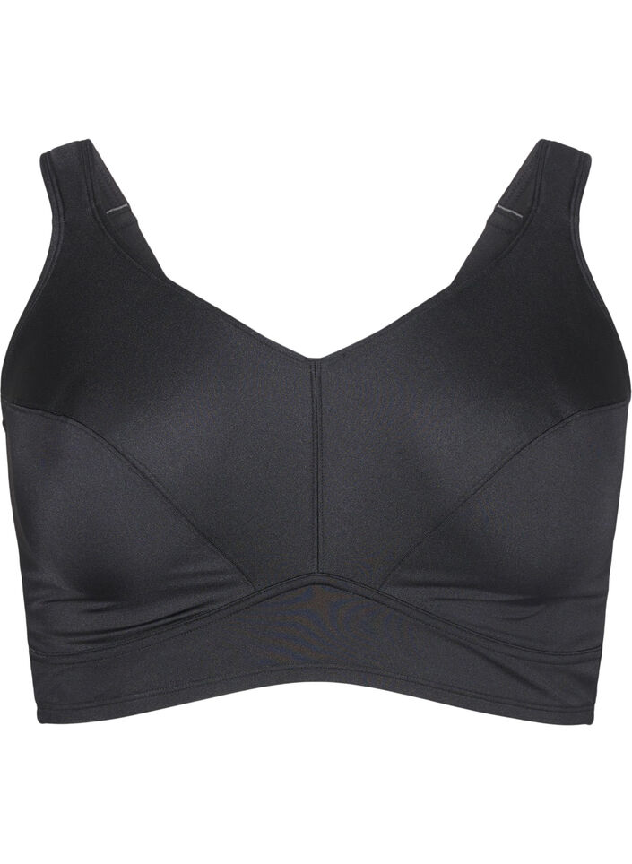 Bikinitop met volledige dekking, Black, Packshot