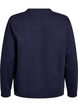 FLASH - Sweatshirt met ronde hals, Blauw, Packshot image number 1
