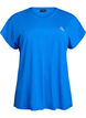 Effen gekleurd trainingsshirt, Blauw, Packshot image number 0