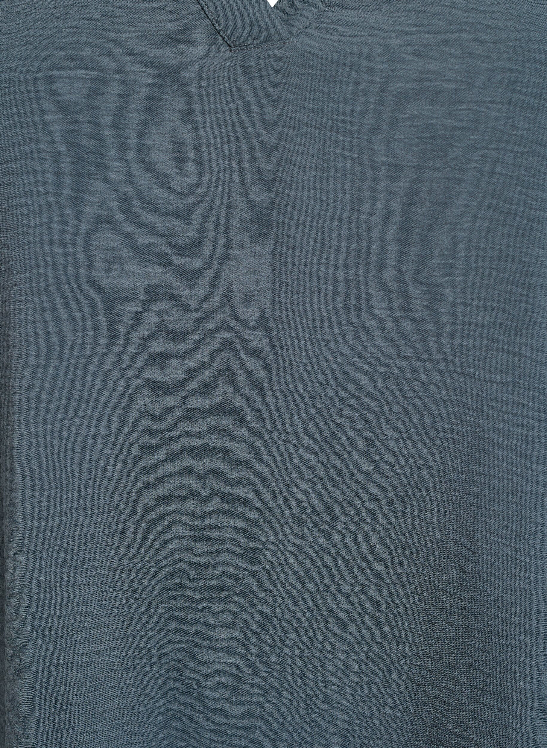 ZizziBlouse met 3/4 mouwen, Groen, Packshot image number 2