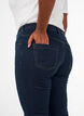 Slim fit Emily jeans met normale taille, Blauw, Model image number 4