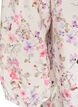 Viscose blouse met bloemenprint en 3/4 mouwen, Vanille, Packshot image number 3