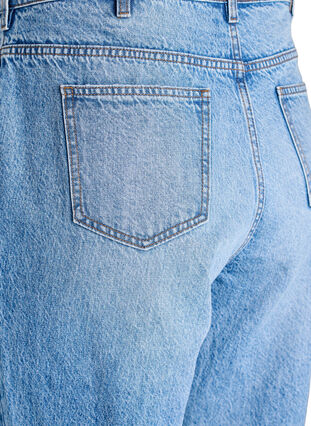 ZizziStraight-fit jeans met hoge taille, Blauw, Packshot image number 3