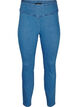 Rekbare jeggings met een hoge taille, Blauw, Packshot image number 0