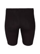 Effen basic fietsbroek, Zwart, Packshot image number 1