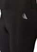 Trainingspanties met high waist en zak in de tailleband, Zwart, Packshot image number 2