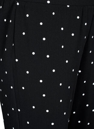 ZizziFLASH - Broek met rechte pasvorm, Zwart, Packshot image number 2