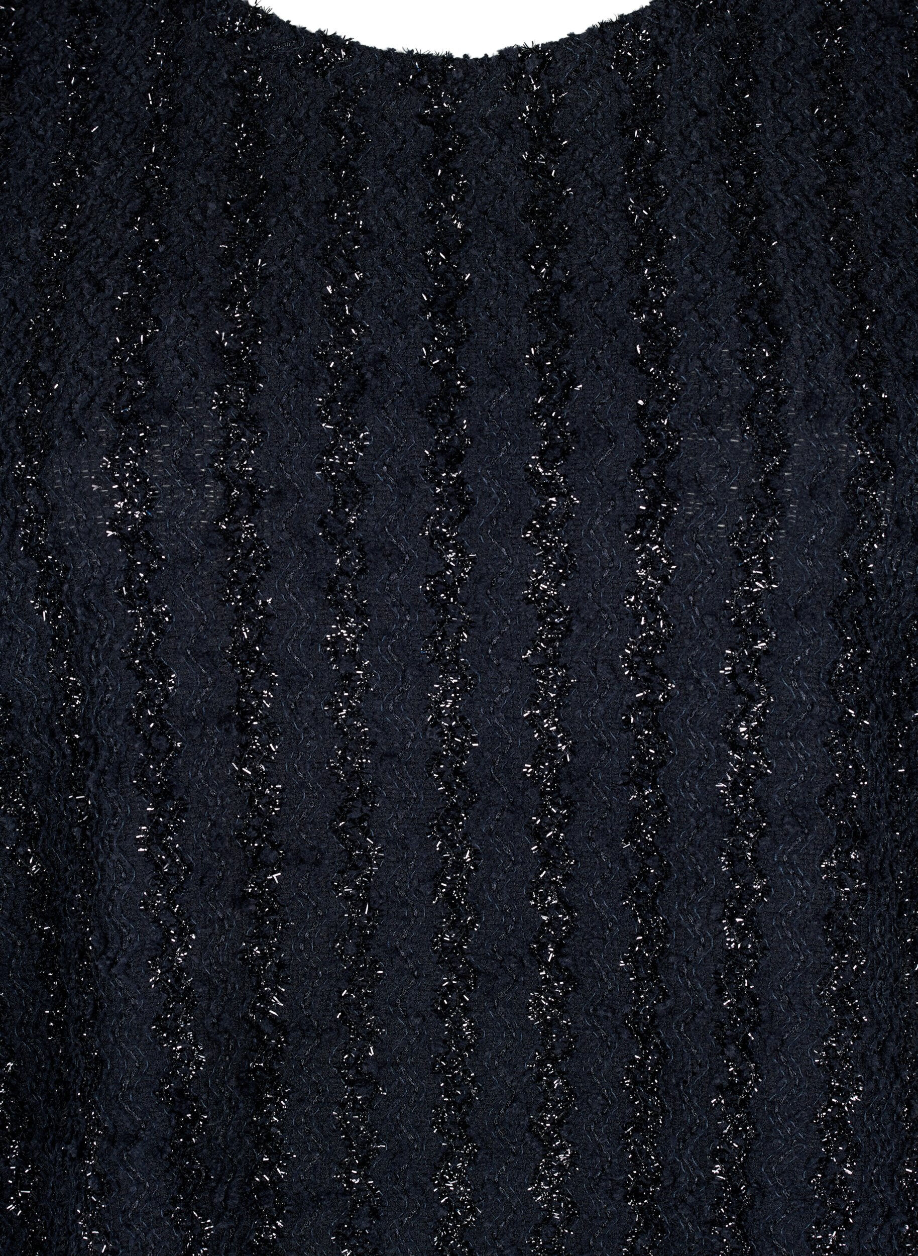 ZizziBlouse met glanzende structuur, Zwart, Packshot image number 2