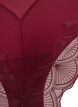 Slip met mesh en geborduurde kanten randen, Rood, Packshot image number 2
