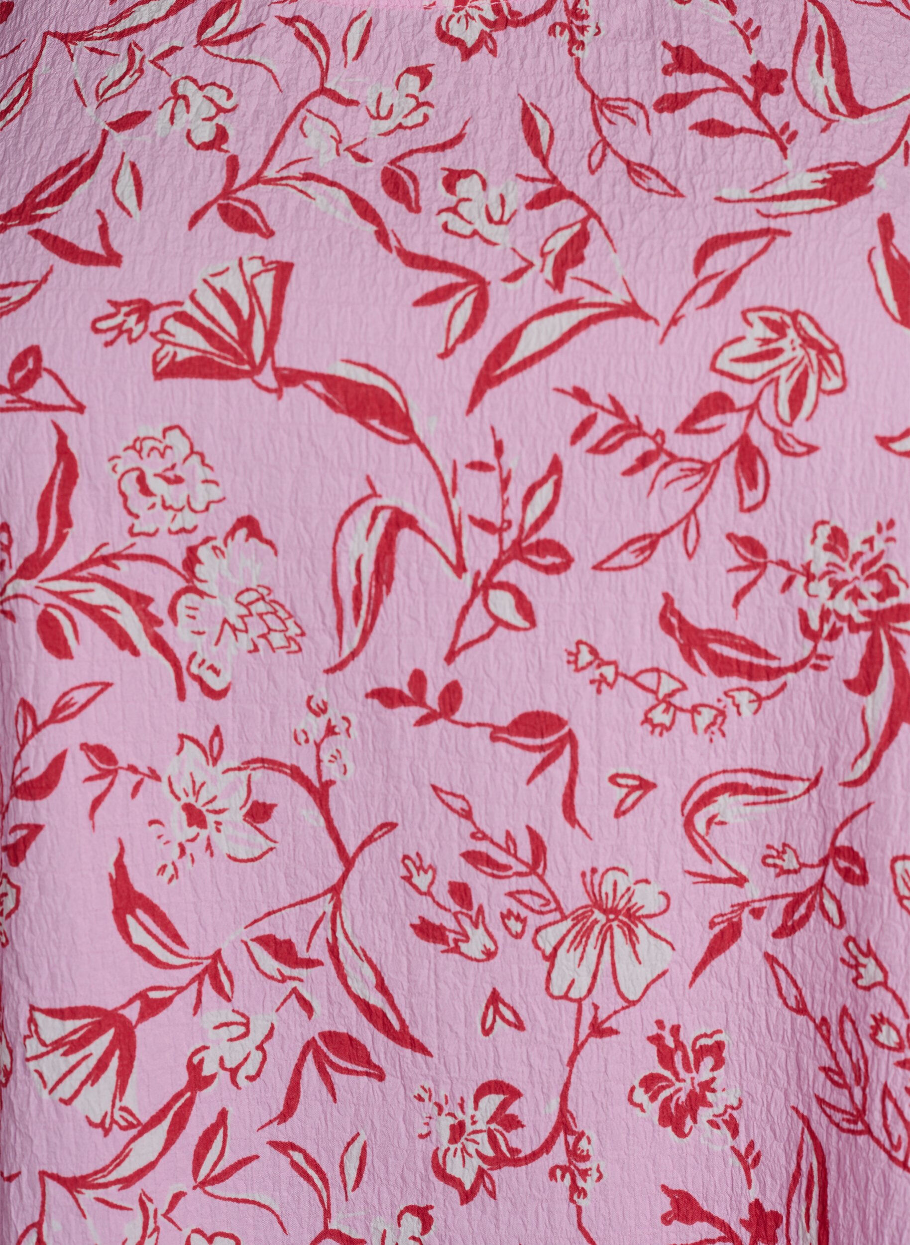 ZizziFLASH - Mouwloze top met textuur, Rood, Packshot image number 2